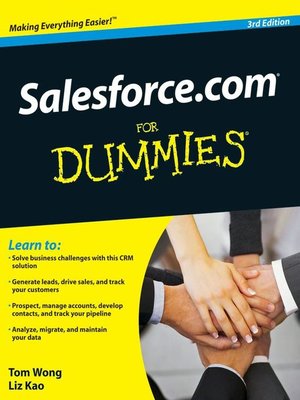 cover image of Salesforce.com&#174; For Dummies
